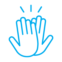 high-five-support-blue